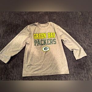Green Bay Packers Kids Gray Shirt